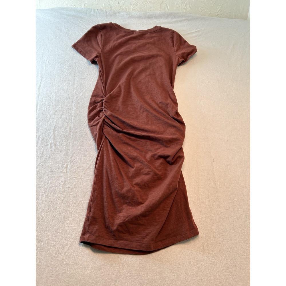 Womens Maternity Dress Mini Fitted Size Small Stretch Old Navy